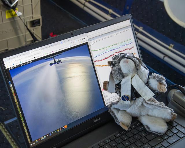 NASA image: NASA’s DC-8 aircraft tracks fuel in ecoDemonstrator 2023 project with Boeing, partners