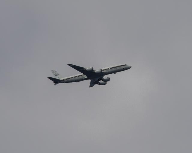 NASA image: NASA’s DC-8 aircraft tracks fuel in ecoDemonstrator 2023 project with Boeing, partners