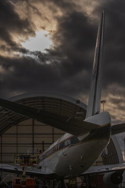 NASA image: NASA’s DC-8 aircraft tracks fuel in ecoDemonstrator 2023 project with Boeing, partners