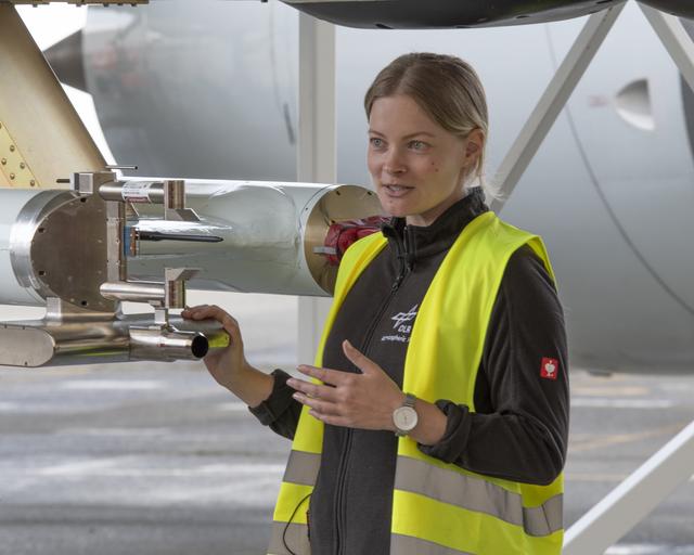 NASA image: NASA’s DC-8 aircraft tracks fuel in ecoDemonstrator 2023 project with Boeing, partners