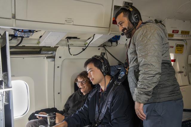 NASA image: NASA’s DC-8 aircraft tracks fuel in ecoDemonstrator 2023 project with Boeing, partners