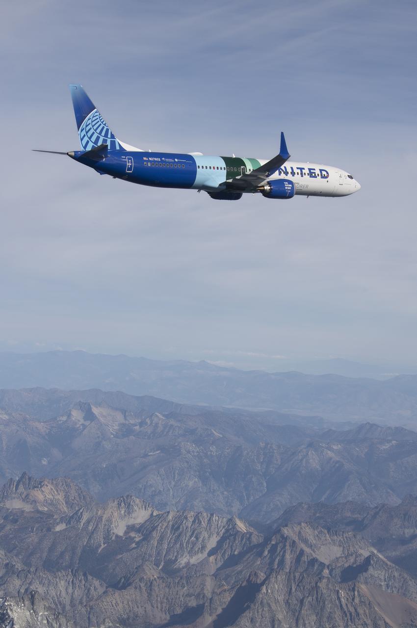 NASA’s DC-8 aircraft from Armstrong Flight Research Center in Edwards, California flies to Everett, Washington to conduct science research about reducing engine particle emissions.  Partners include Boeing, United, General Electric Aerospace, German Aerospace Center (DLR), the FAA, and World Energy.  Boeing’s new passenger aircraft uses revolutionary Sustainable Aviation Fuel, SAF, and NASA’s DC-8 flies behind the Boeing plane to measure its impact throughout flight.  The results of this study will be released publicly to facilitate the improvement of aviation technology worldwide.
