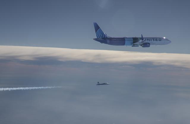 NASA image: NASA’s DC-8 aircraft tracks fuel in ecoDemonstrator 2023 project with Boeing, partners