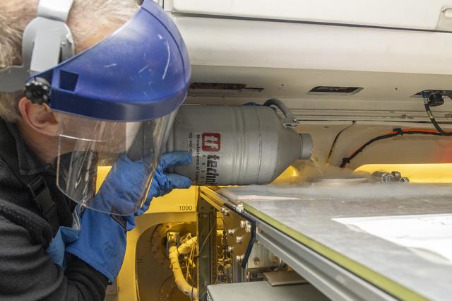 NASA image: NASA’s DC-8 Aircraft is Prepared for an International Air Quality Research Mission