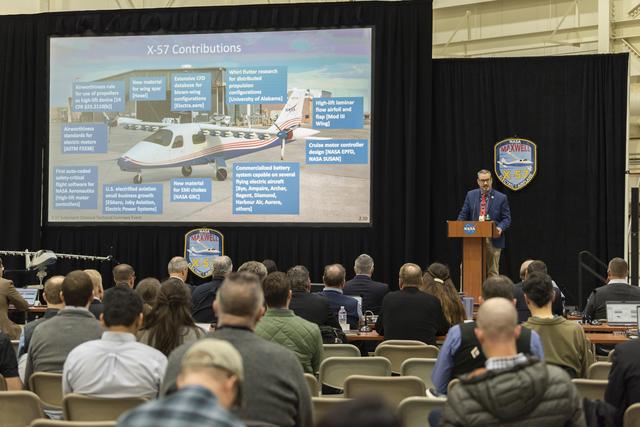 NASA image: X-57 Maxwell Technical Interchange Meeting