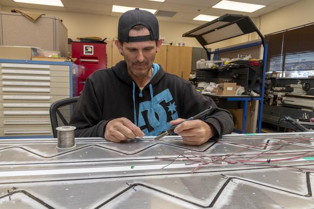 NASA image: NASA Prepares for Mock Truss-Braced Wing Tests