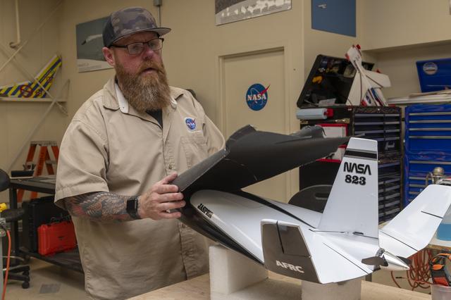 NASA image: NASA Researchers Prepare Atmospheric Probe Prototype for Flight