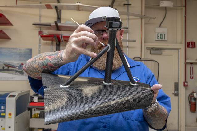 NASA image: NASA Researchers Prepare Atmospheric Probe Prototype for Flight