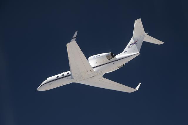 NASA image: The G-IV aircraft is optimized by the Soxnav navigational system