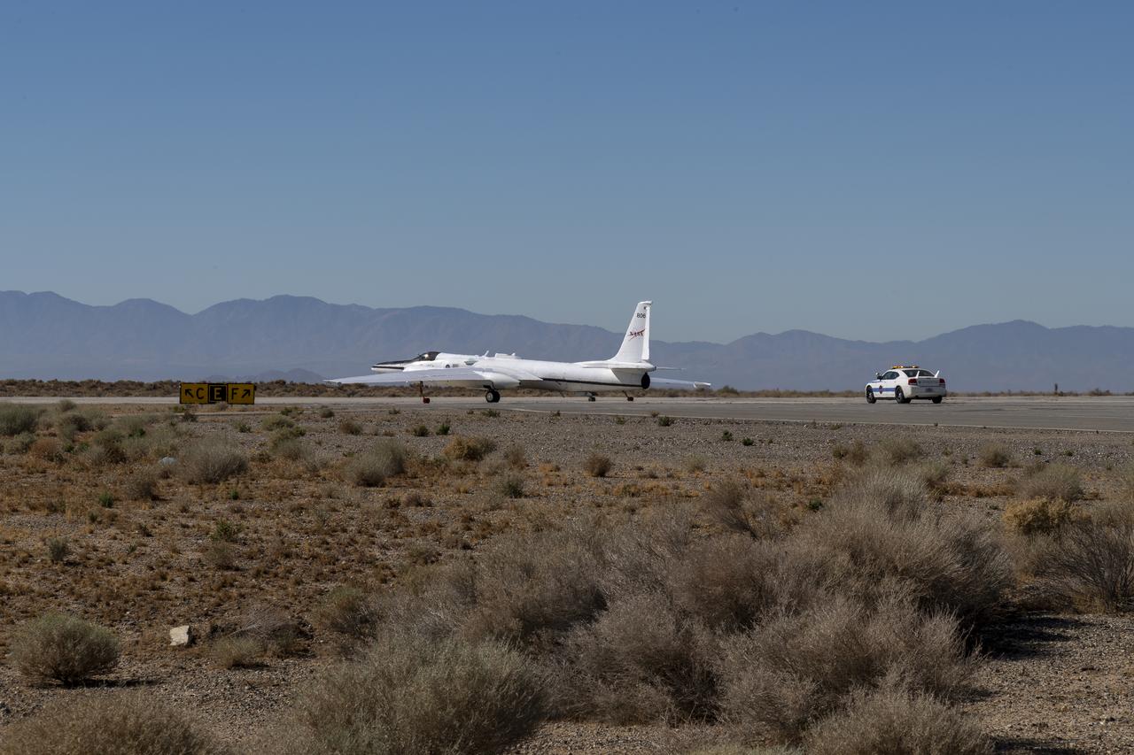 The ER-2 conducted over 80 flight hours in service of the Plankton, Aerosol, Cloud, ocean Ecosystem Postlaunch Airborne eXperiment (PACE-PAX) mission. The ER-2 is uniquely qualified to conduct the high-altitude scientific flights that this project required, and is based at NASA’s Armstrong Flight Research Center in Edwards, California.