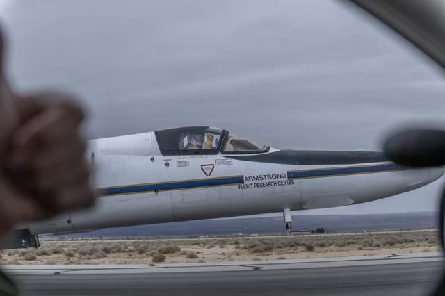 NASA image: Pilot takes flight in the ER-2 for airborne science mission, GLOVE