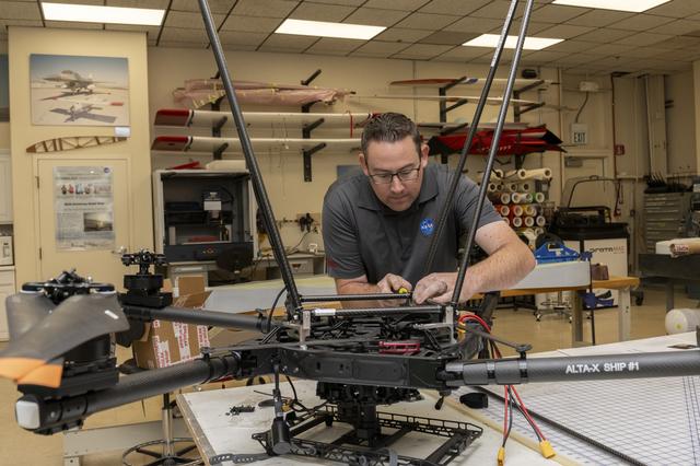 NASA image: NASA Drone Supports Wildland Fire Technology Demonstration