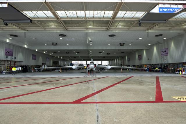 NASA image: ER-2 Conducts Night Flights for air-LUSI Mission