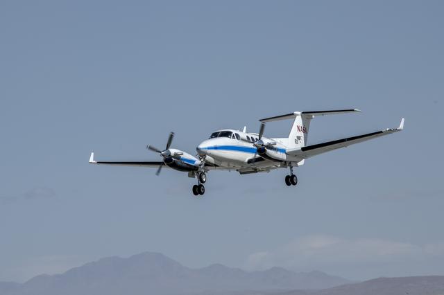 NASA image: NASA’s B200 Takes Flight for Wildfire Mission