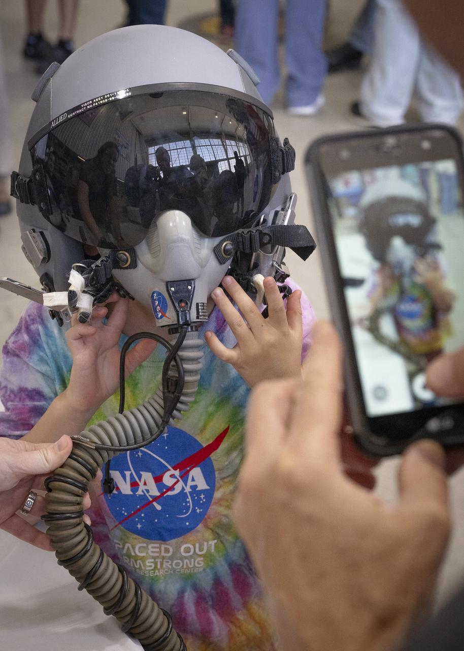 On June 17, 2025, NASA’s Armstrong Flight Research Center in Edwards, California, hosted Bring Kids to Work Day, offering hands-on activities that introduced children and their families to the exciting world of aeronautics and flight research.