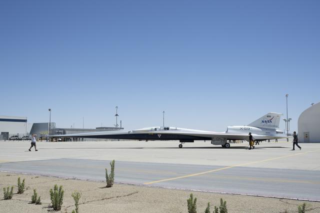 NASA’s X-59 Moves Under Its Own Power