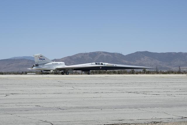 NASA image: NASA’s X-59 Begins Taxi Tests