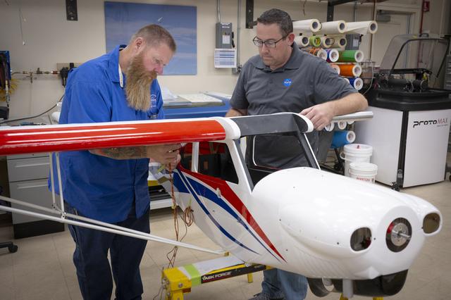 NASA image: NASA Builds Replacement Subscale Research Aircraft