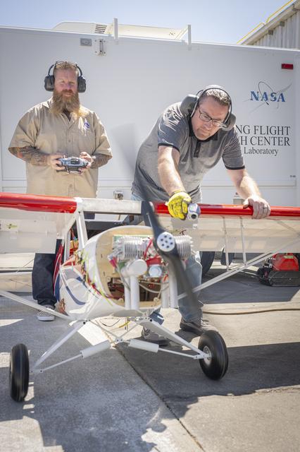 NASA image: NASA Builds Replacement Subscale Research Aircraft