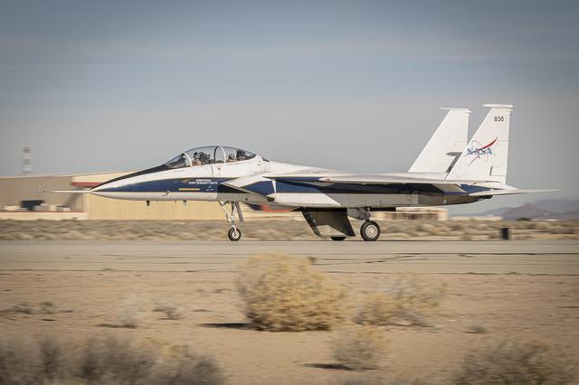 NASA image: NASA Completes High-Speed Taxi Test of Cross Flow Attenuated Natural Laminar Flow Technology