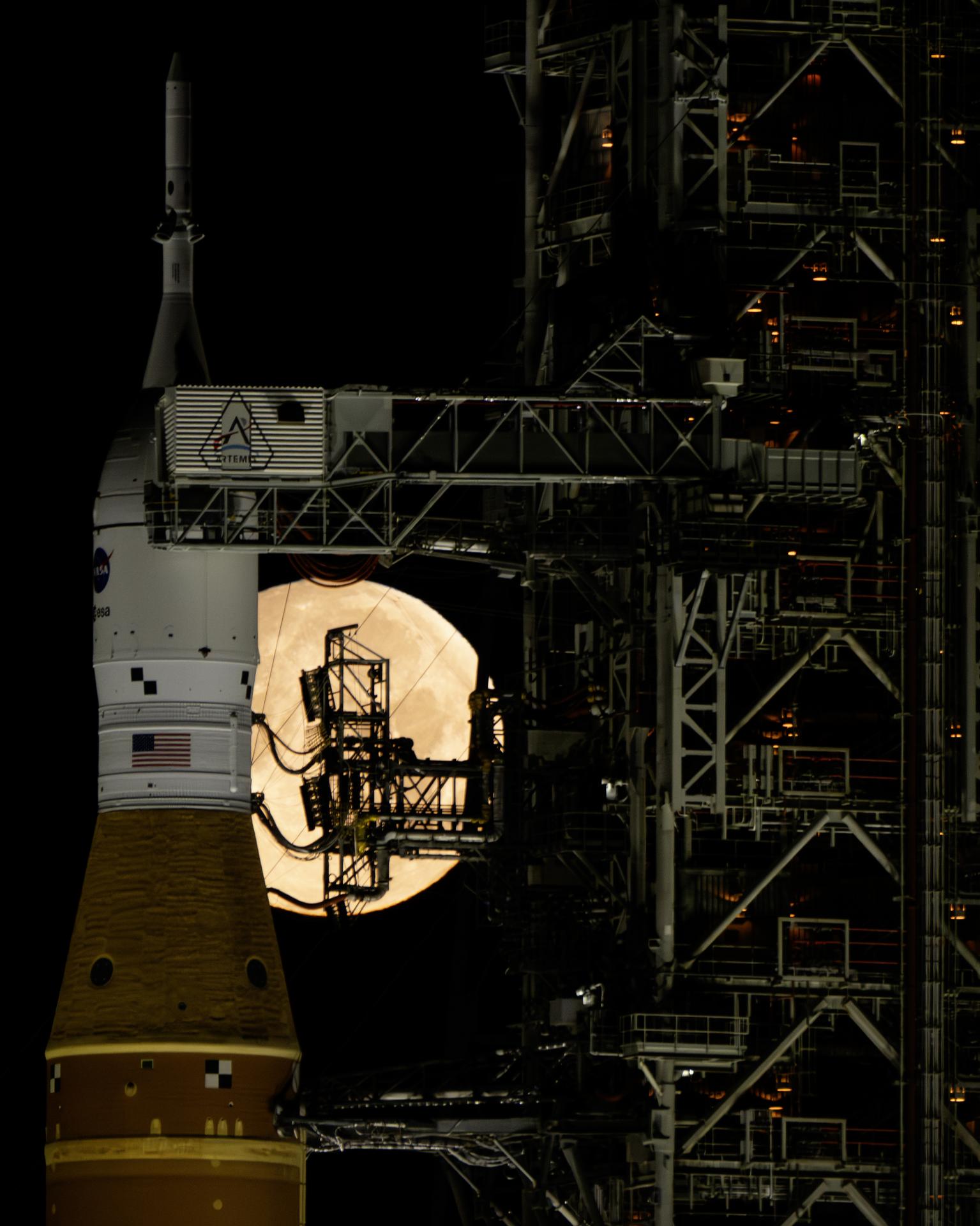 SLS on the pad