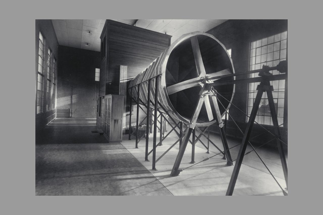 Circa 1920's LANGLEY 5 FT. ATMOSPHERIC WIND TUNNEL 'EARLY WIND TUNNEL'.  Historical Photographs.