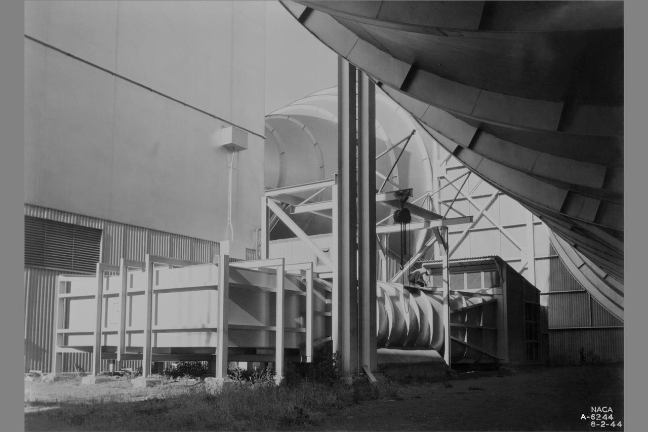 NASA Ames Research Center's 1x3 1/2ft wind tunnel (to illustrate 1946 budget)