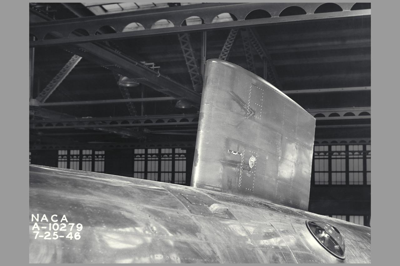 NACA Photographer Electrically heated airfoil - wing glove on C-46 airplane