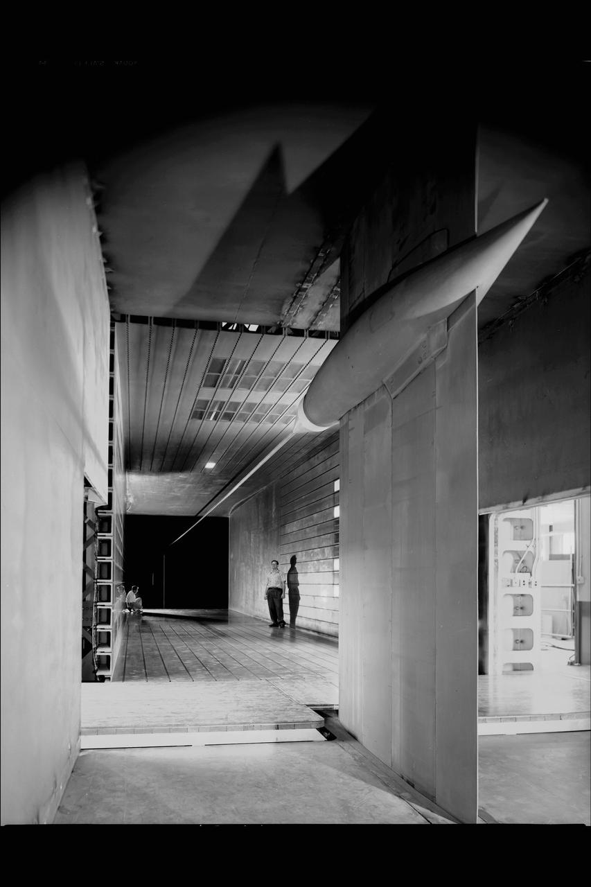 NACA Ames Research Center 14' TRANSONIC WIND TUNNEL SURVEY TUBE.
