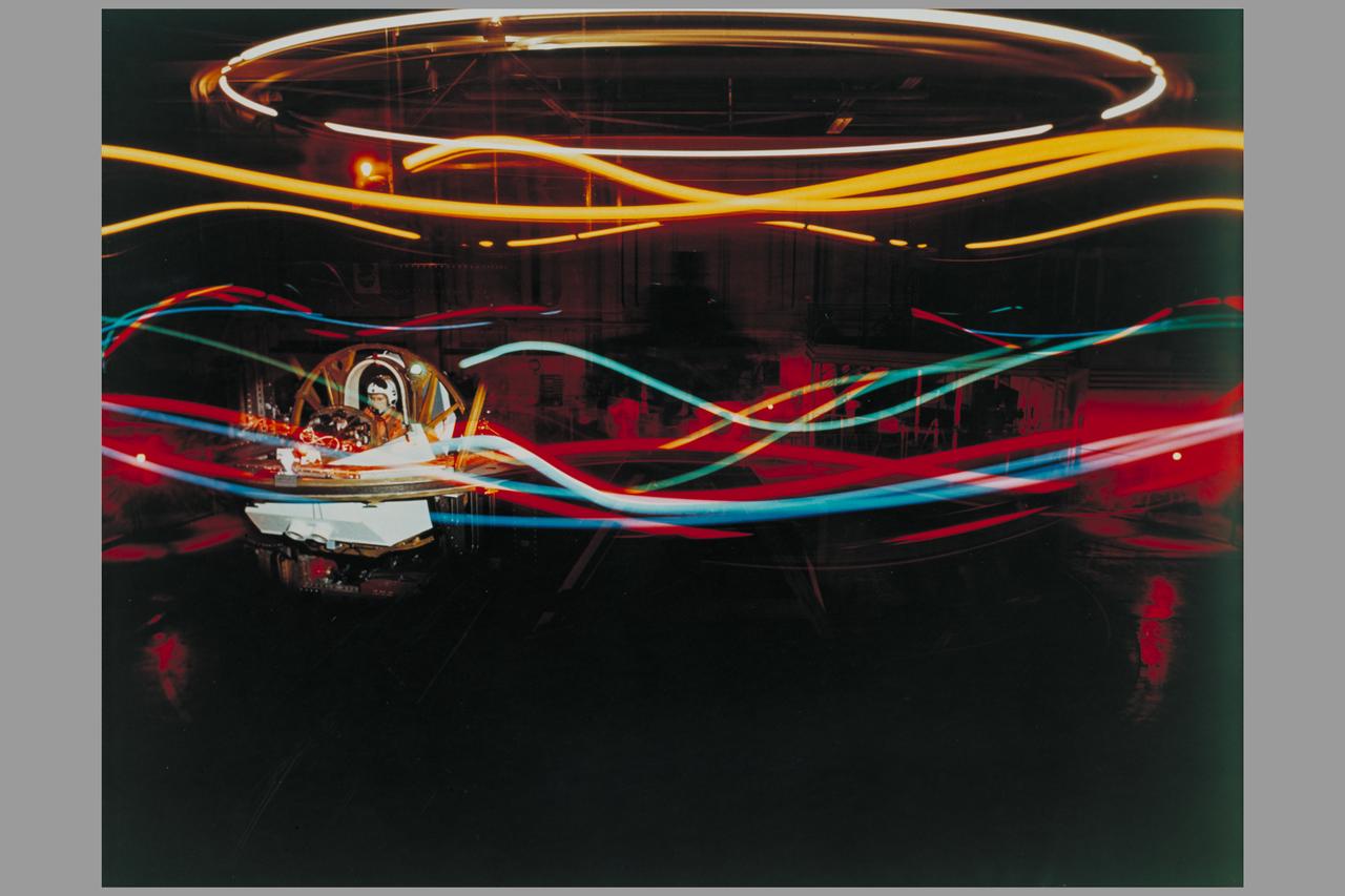 5 Degree Freedom of Motion Simulator with R. Gerdes (delayed exposure using lights to show motion)