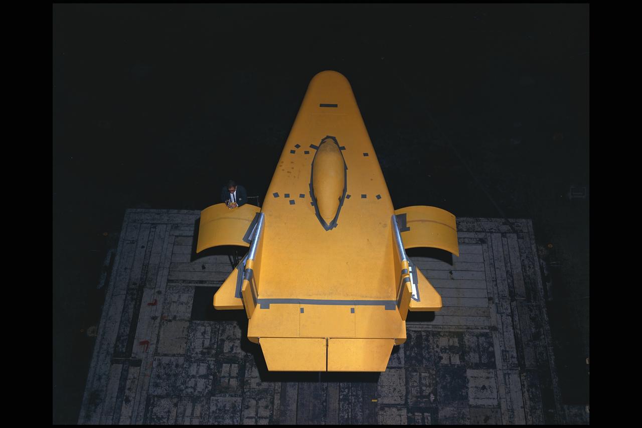 M-2 Lifting body 40x80ft Full Scale Wind Tunnle