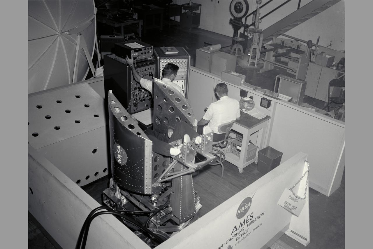 Vibration effects on Humans in a Biased Acceleration Field with Hubert C Vykukal and Roy H St John