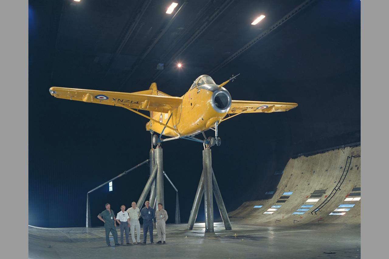 H-126 (Hunting) Jet Flap Aircraft:  40 x 80 ft. Wind Tunnel Test Program, B. Reuben.