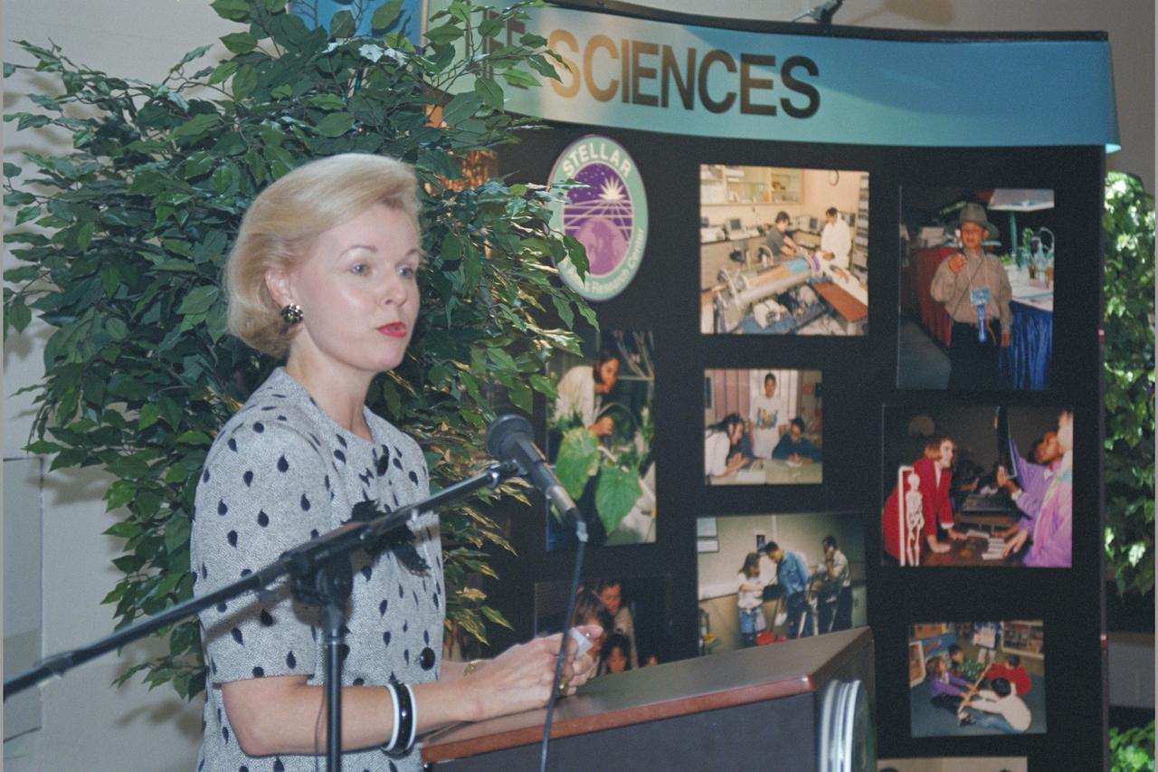1996 'STELLAR' program commencement with special guest speaker Mrs. Gayle Wilson (CA governor's wife)