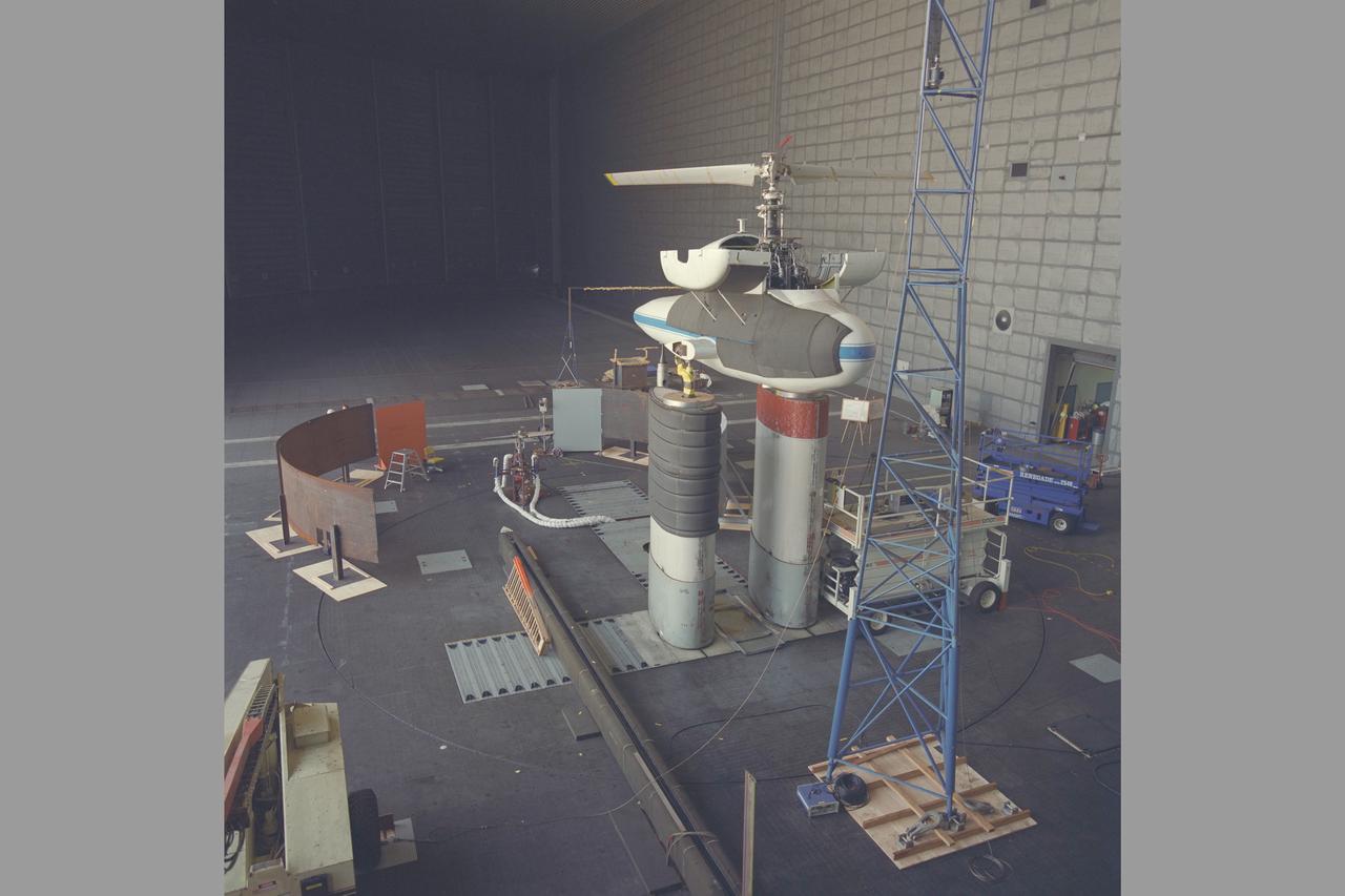 Canard Rotor test 80x120ft. w.t test-80-0024