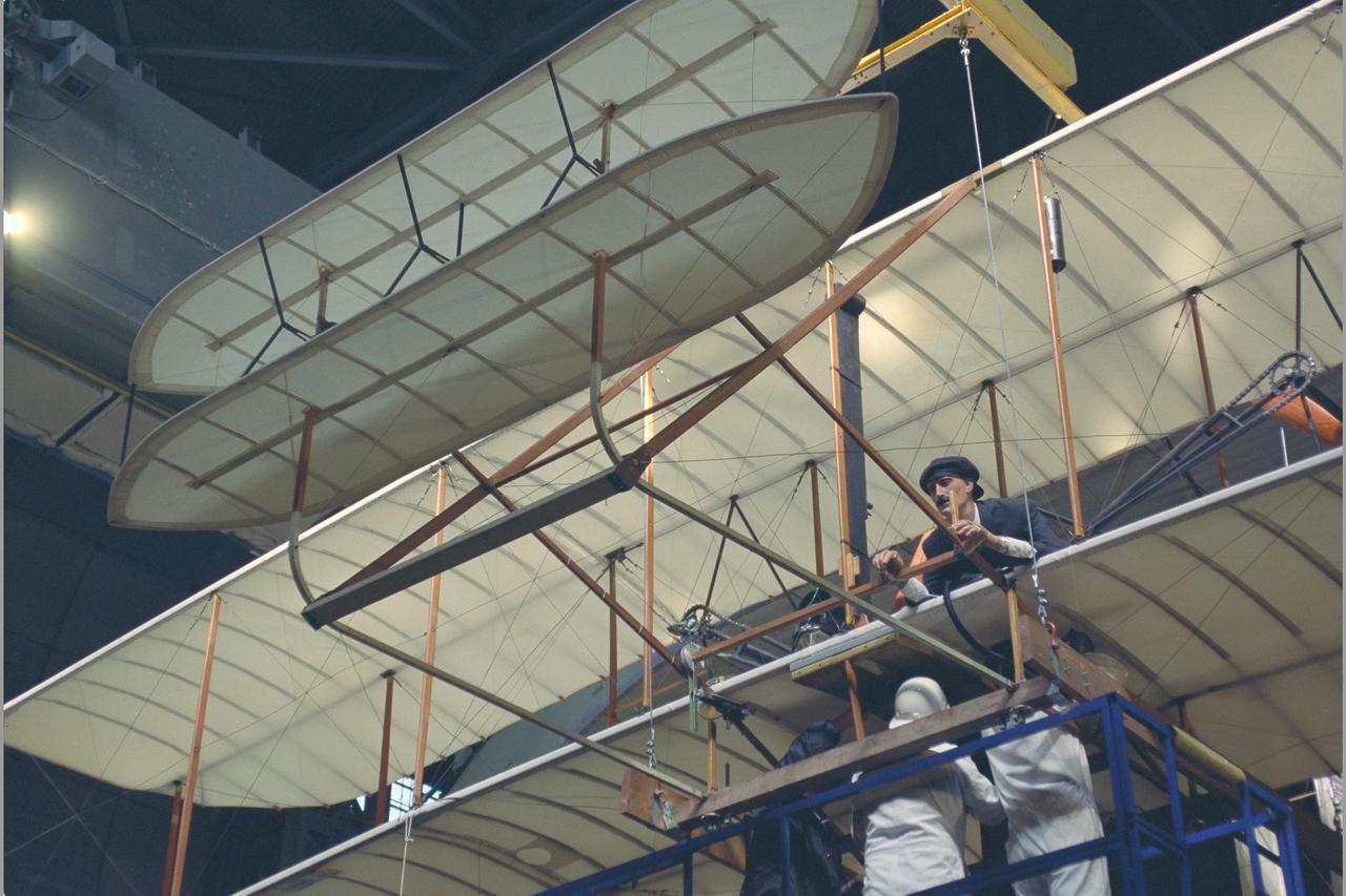 Wright Flyer Replica Test-40-0047:  40 x 80 ft. Wind Tunnel.
