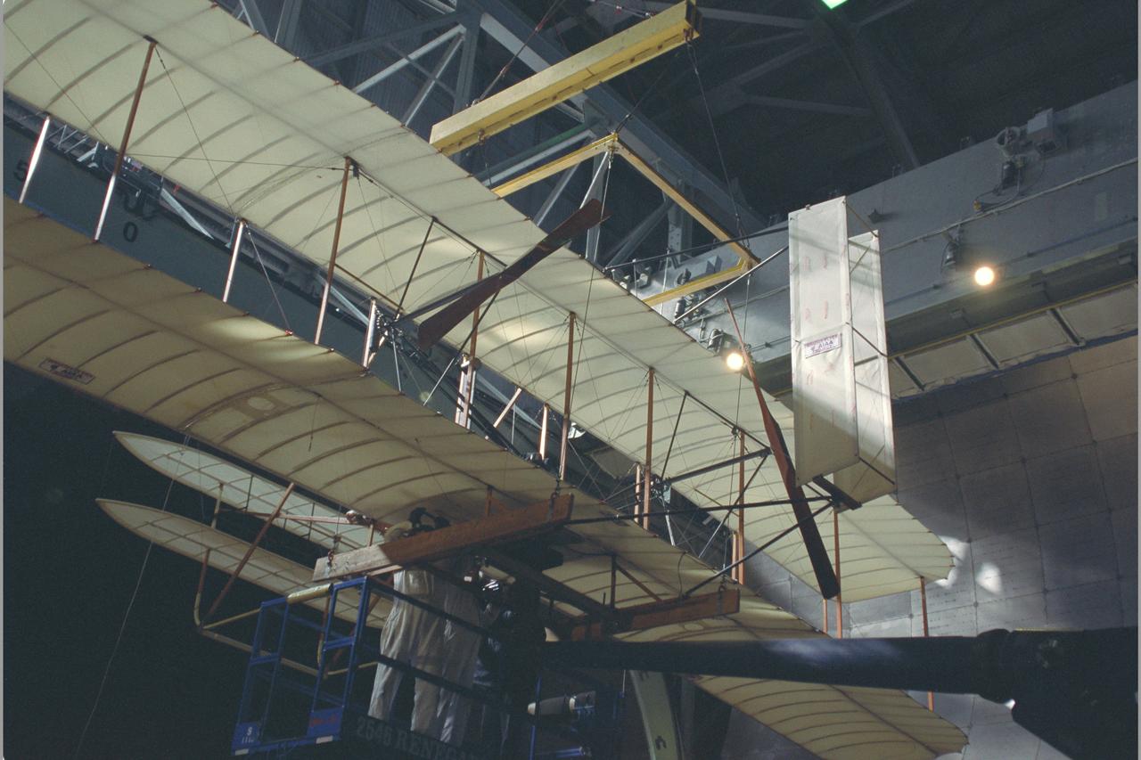 Wright Flyer Replica Test-40-0047:  40 x 80 ft. Wind Tunnel.