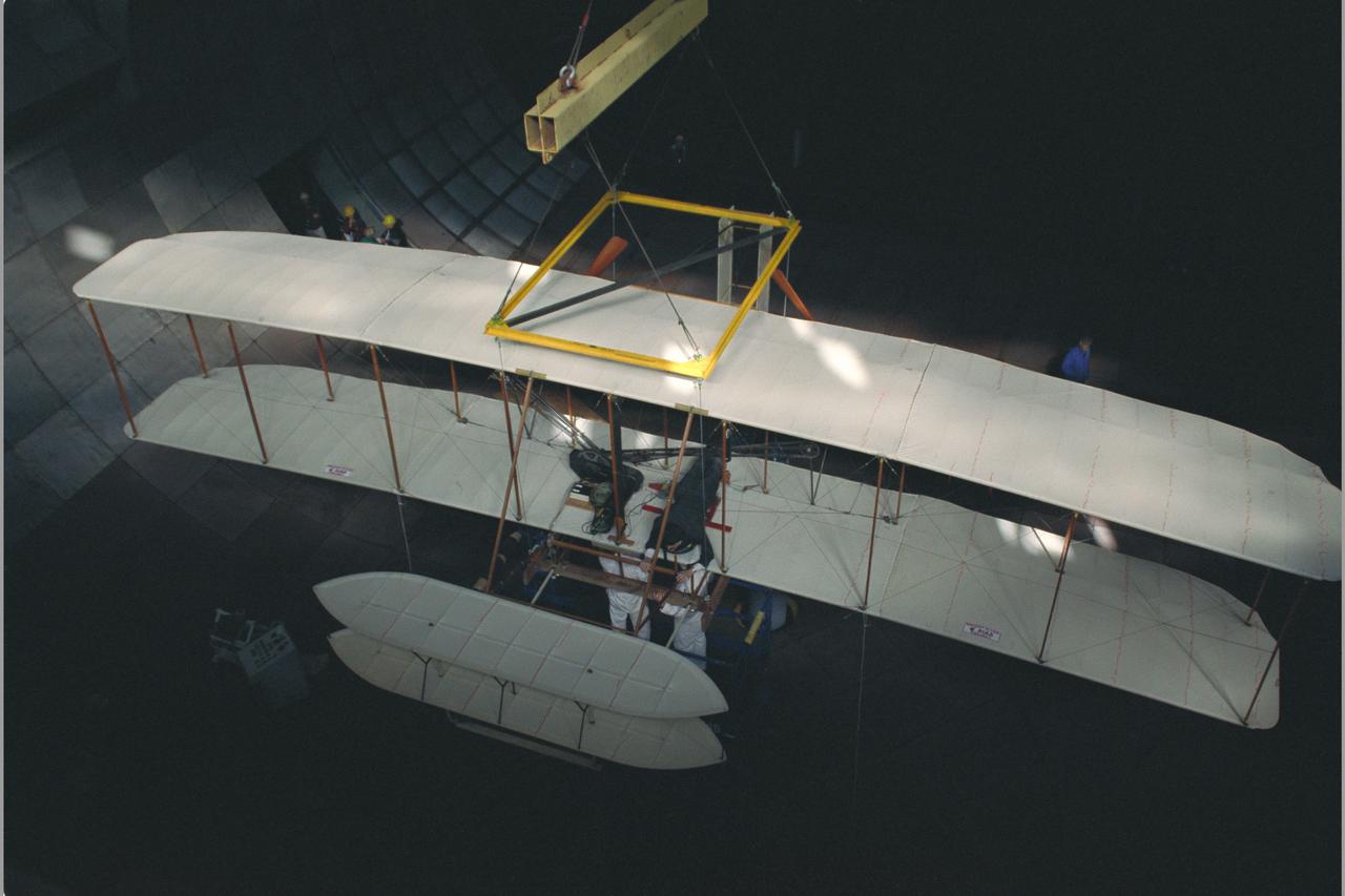 Wright Flyer Replica Test-40-0047:  40 x 80 ft. Wind Tunnel.