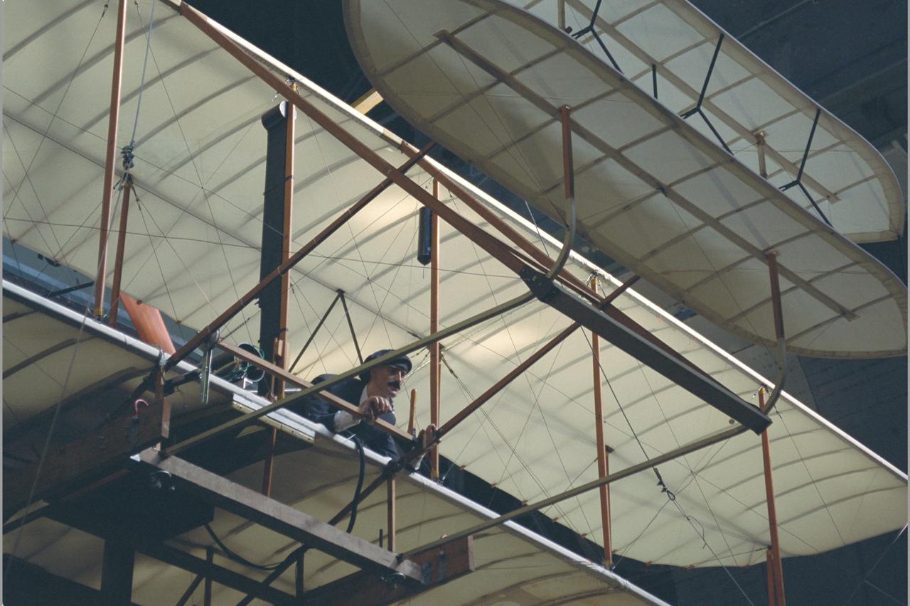 Wright Flyer Replica Test-40-0047:  40 x 80 ft. Wind Tunnel.