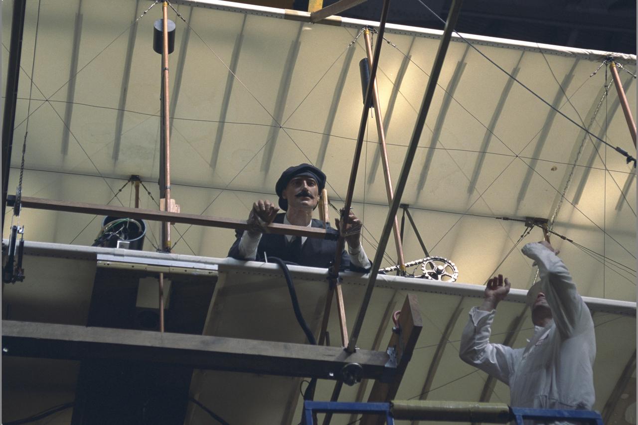 Wright Flyer Replica Test-40-0047:  40 x 80 ft. Wind Tunnel.