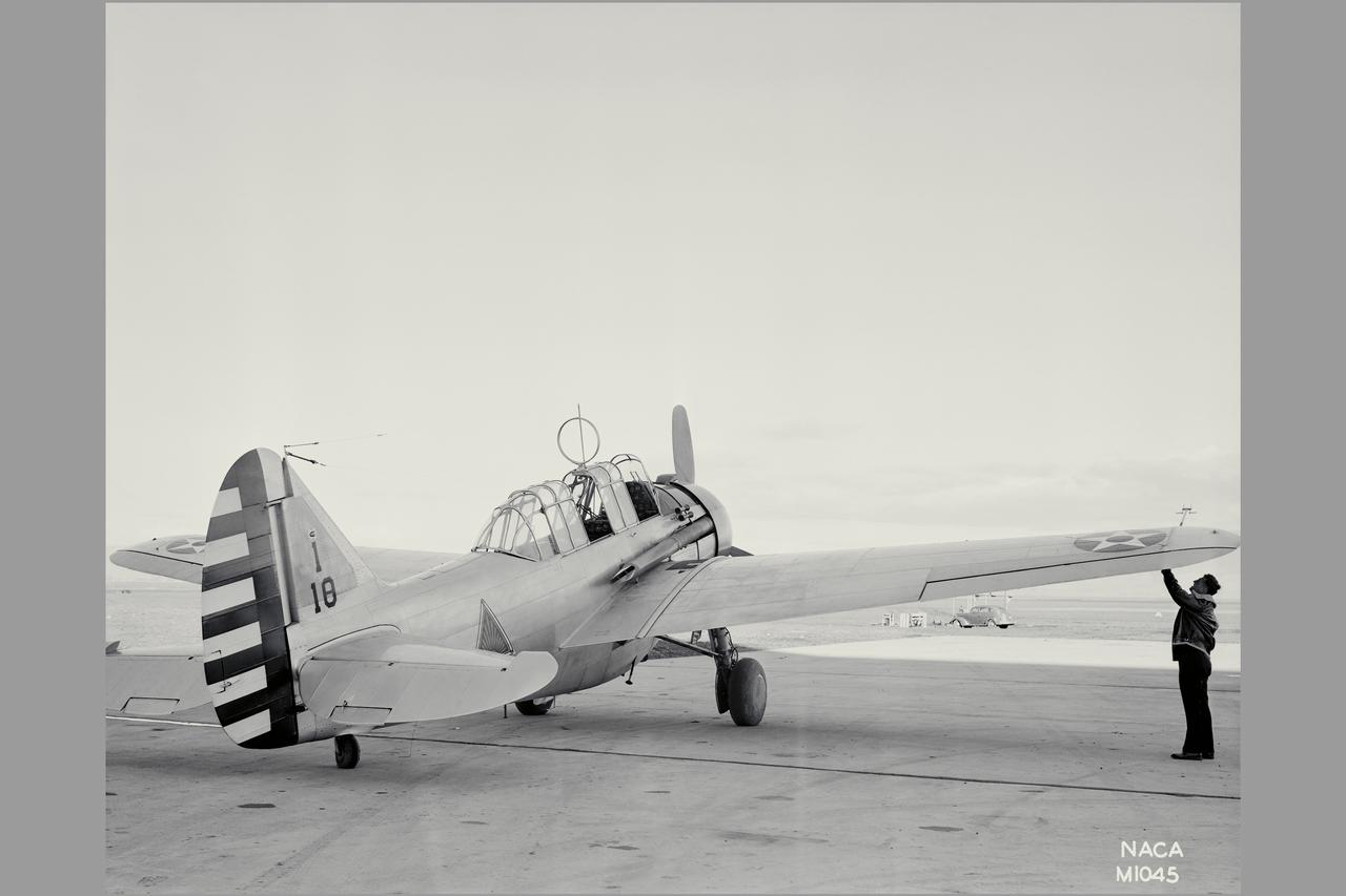 O-47A Airplane - first test airplane at Ames