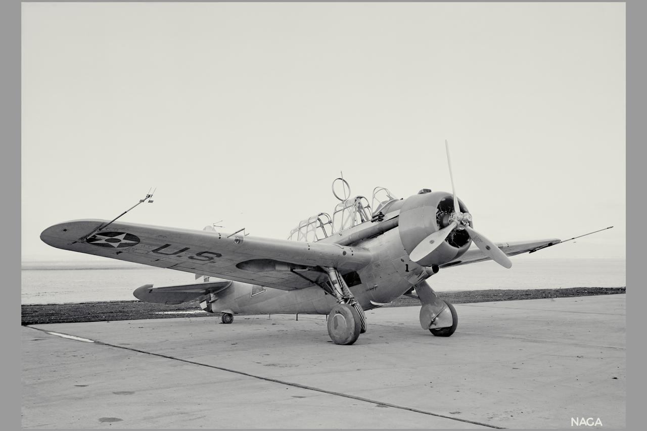 O-47A Airplane - first test airplane at Ames