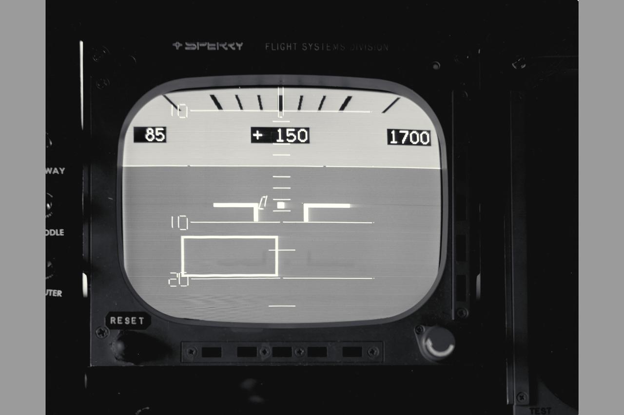 N-210 STOLAND Simulation:  EADI - Attitude and Flight Director (2).