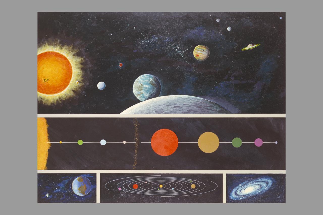 Artist: Rick Guidice Solar System Artwork