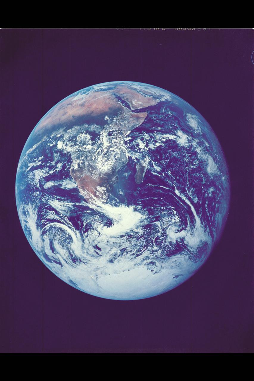 Photo by Apollo 17 Earth