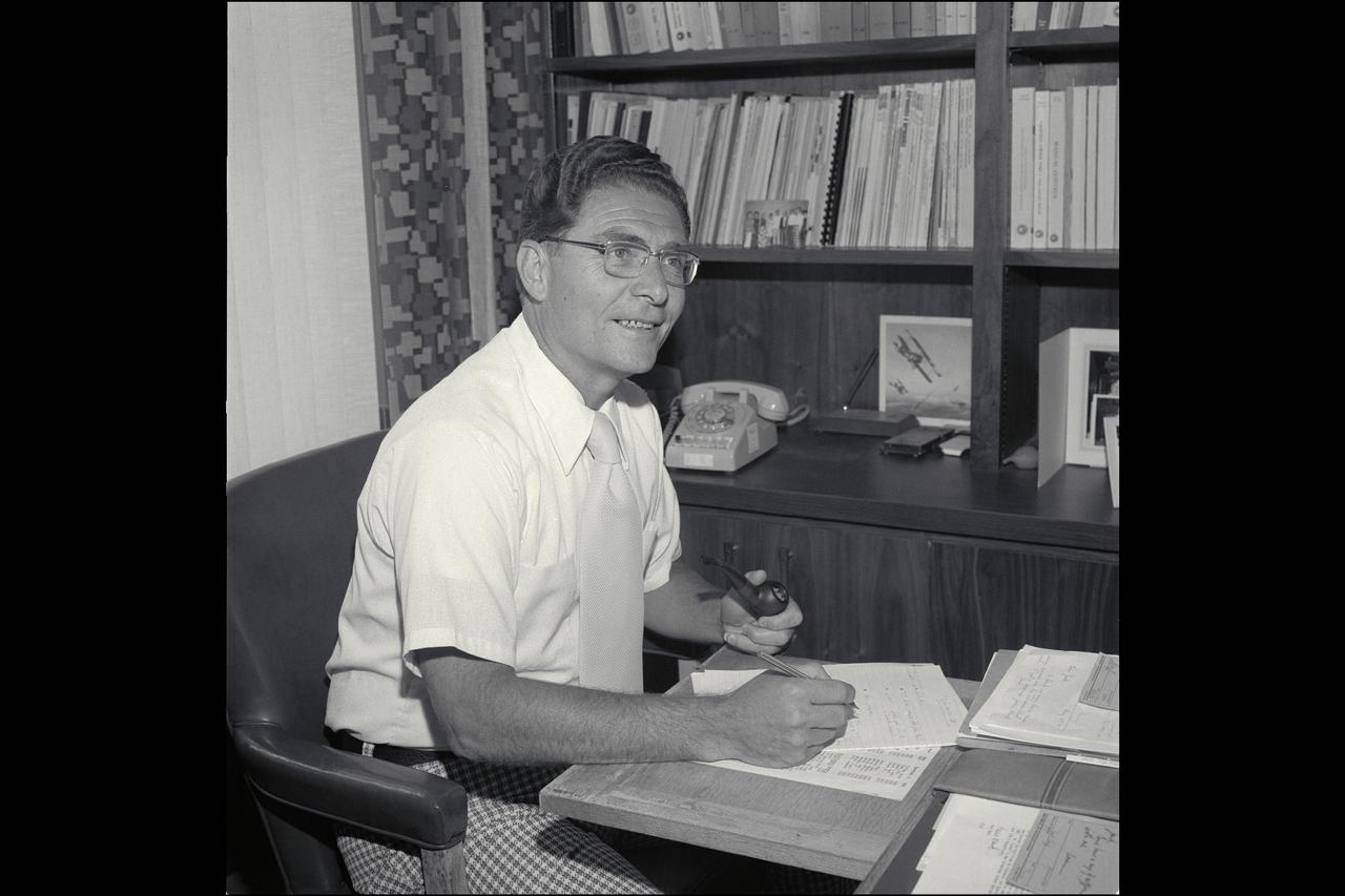 Jack Boyd in his office