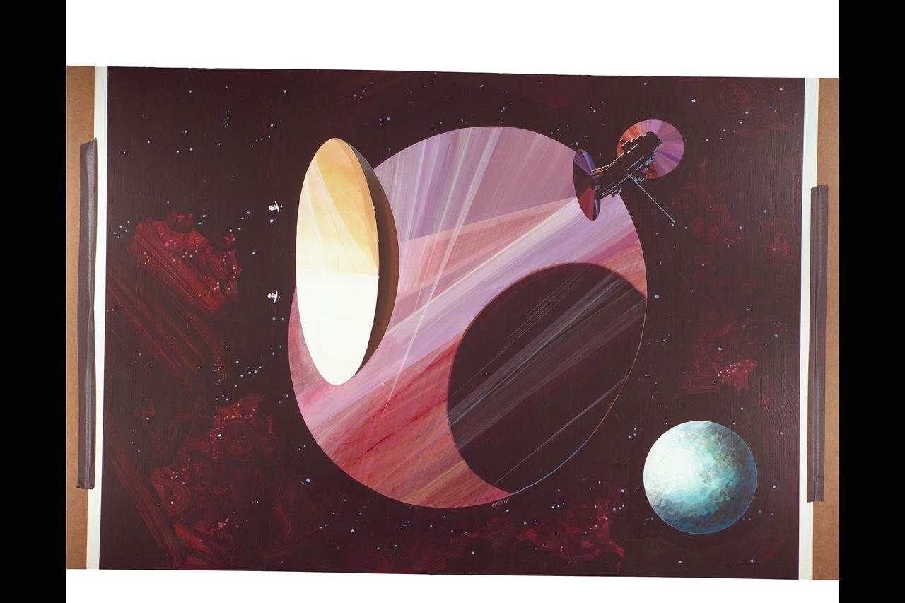 Artist: Rick Guidice Building a Space Colony