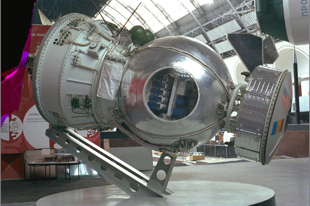 Soviet COSMOS unmanned biosatellite