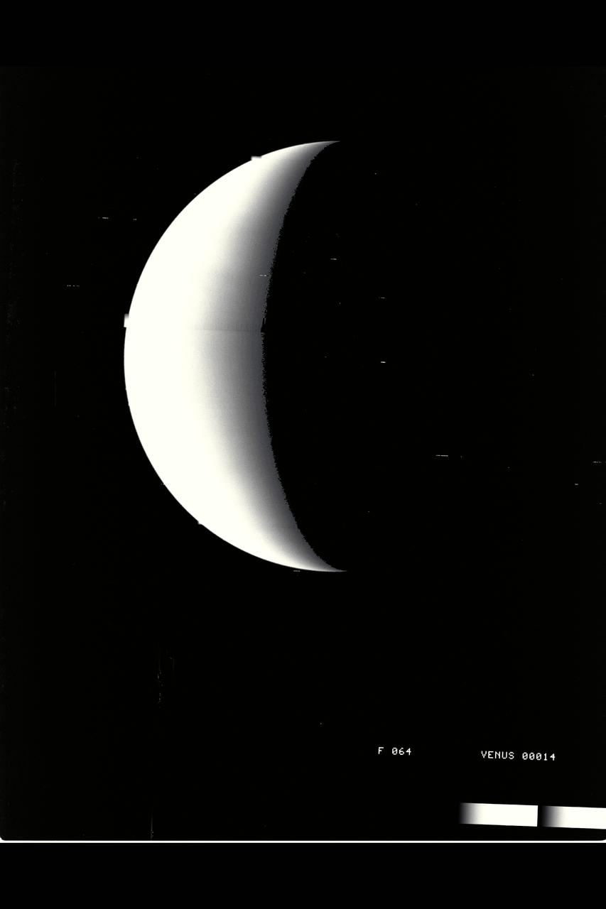 Pioneer-Venus Image (Crescent)