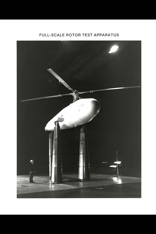 Sykorsky Bearingless Main Rotor test in 40x80ft w.t. (Full-Scale Rotor Test Apparatus)